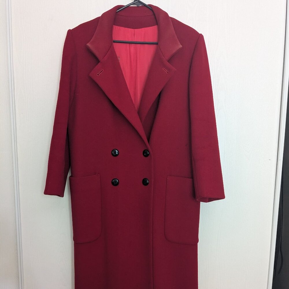 Liptons Birching Wool Double Breasted Pea Coat